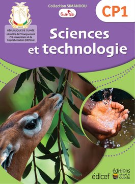 Sciences et technologie CP1 – livre de l’élève | Collection SIMANDOU