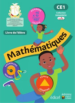 Simandou Mathématiques CE1 - Livre de l’élève | Collection SIMANDOU